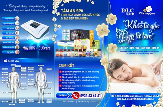 Brochure menu Tâm An 1